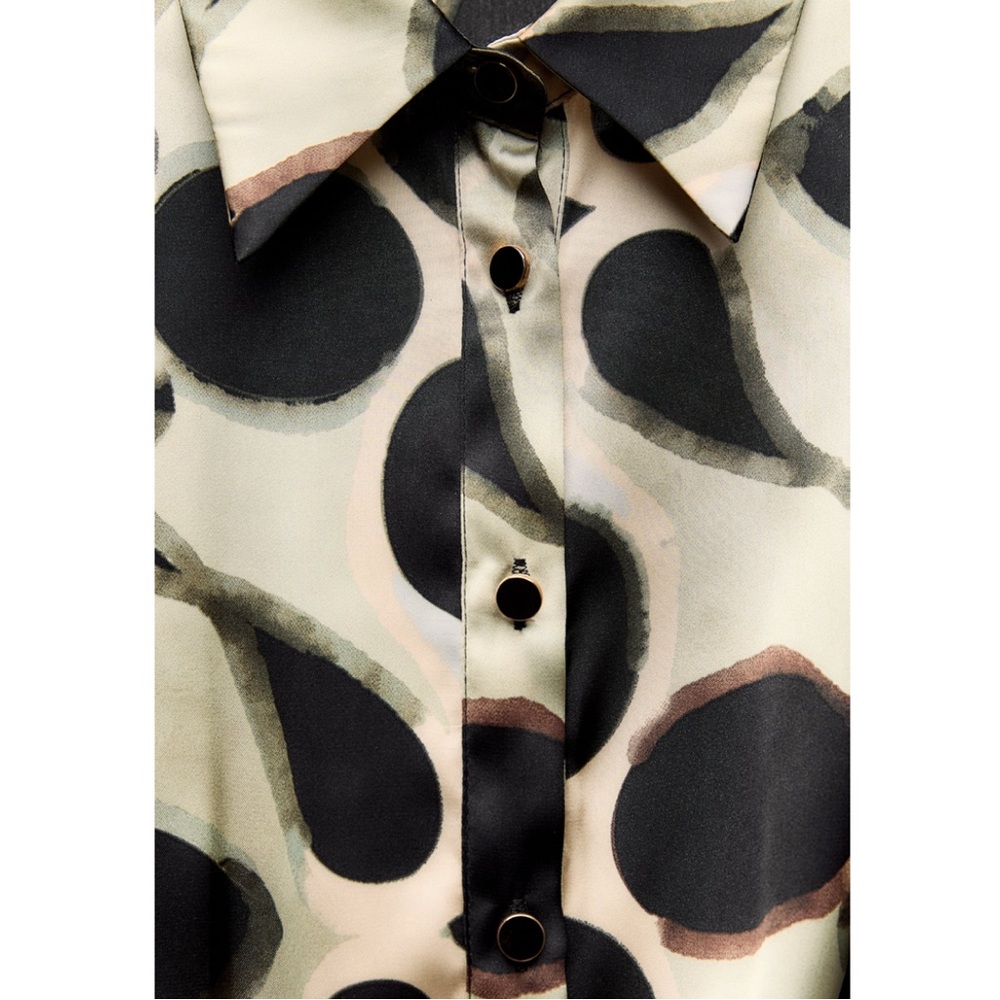 GEOMETRIC PRINT DRESS - Picture 5 of 12